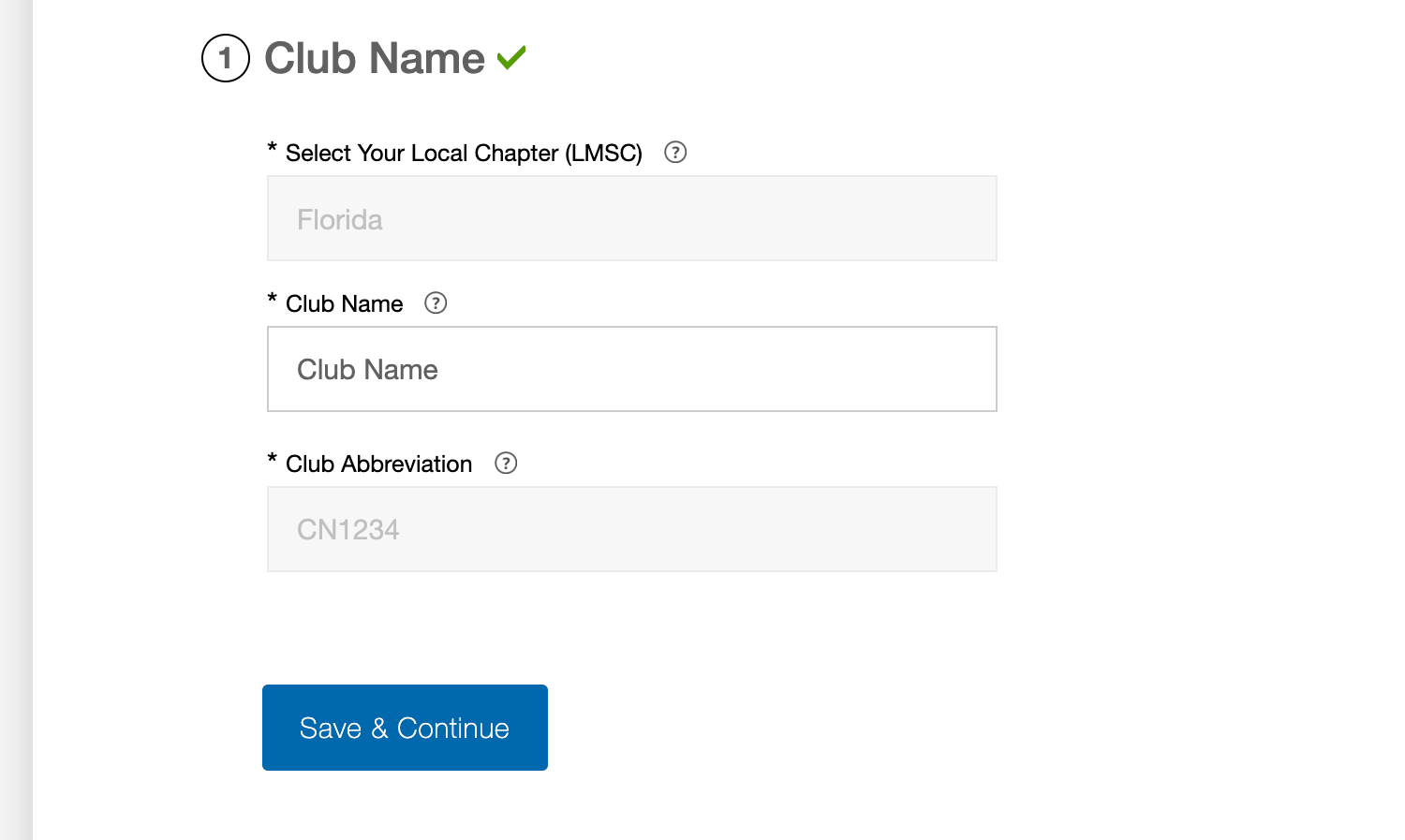How to Register a USMS Club | U.S. Masters Swimming